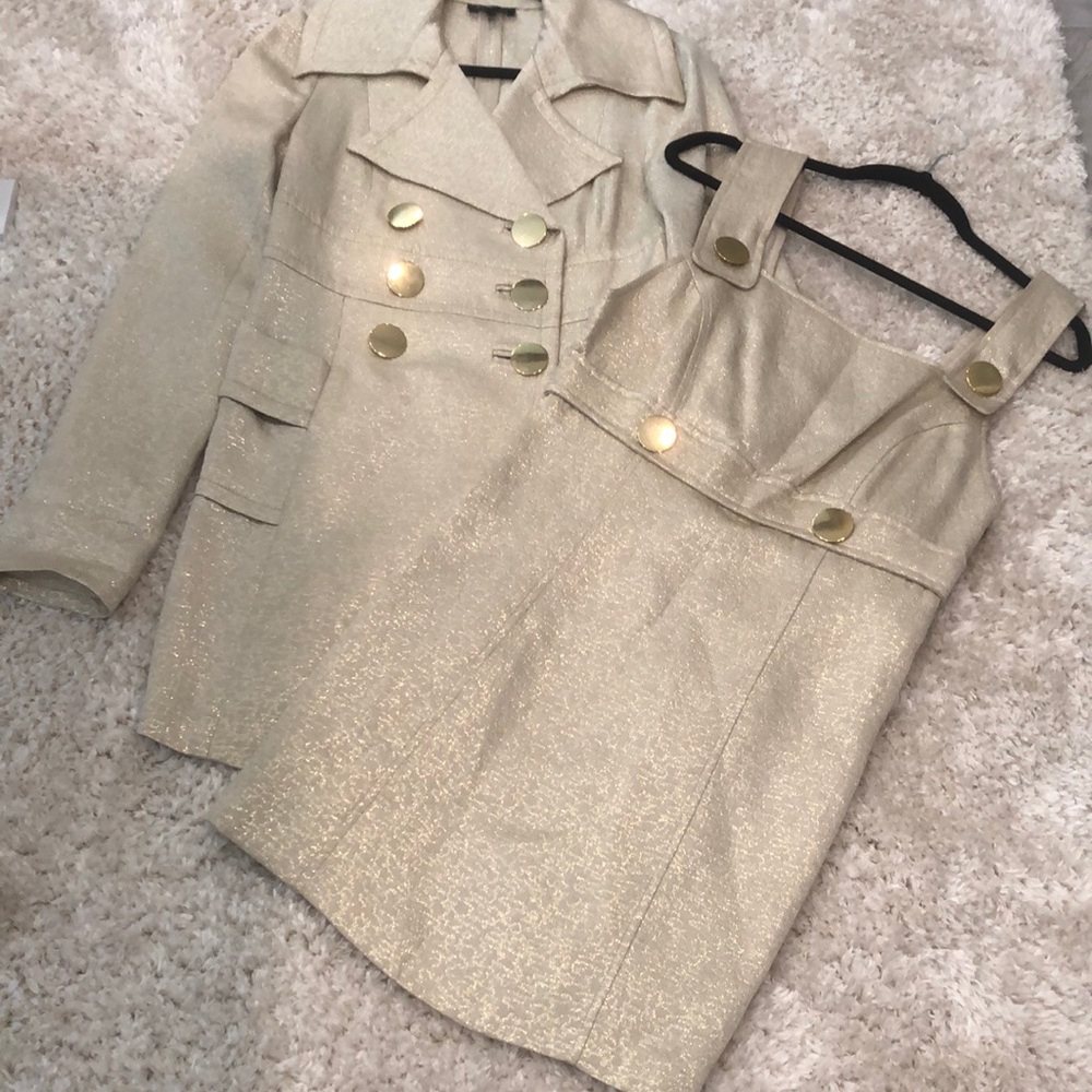 Gorgeous Gold Dress ( Bebe)❤️